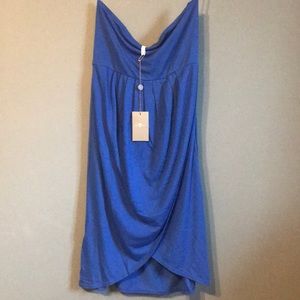 Seven for all mankind strapless dress